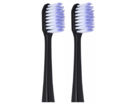 GUM Sonic Daily 2 cabeças de escova macia 4110 Cor: Preto