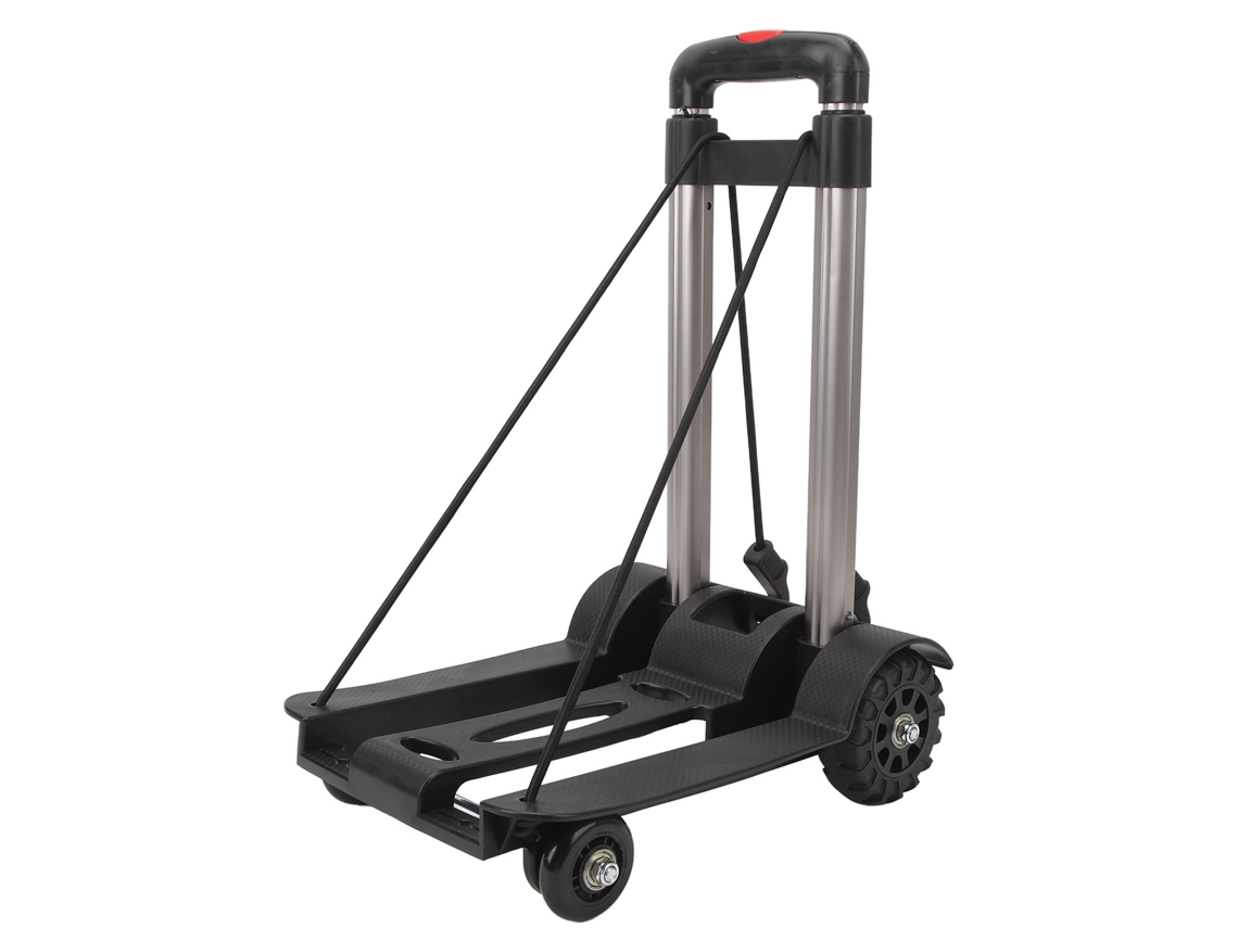 Carrinho de mão dobrável, 110lb, com cordas elásticas | S/MARCA