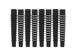 8 Peças de Almofadas Silicone para Óculos, Antiderrapantes, Pontas Pernas Finas Metal, Acessórios Confor Táveis ​​para Orelhas GOKOCO