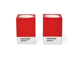Suporte velas CD PANTONE vermelho 2035 C