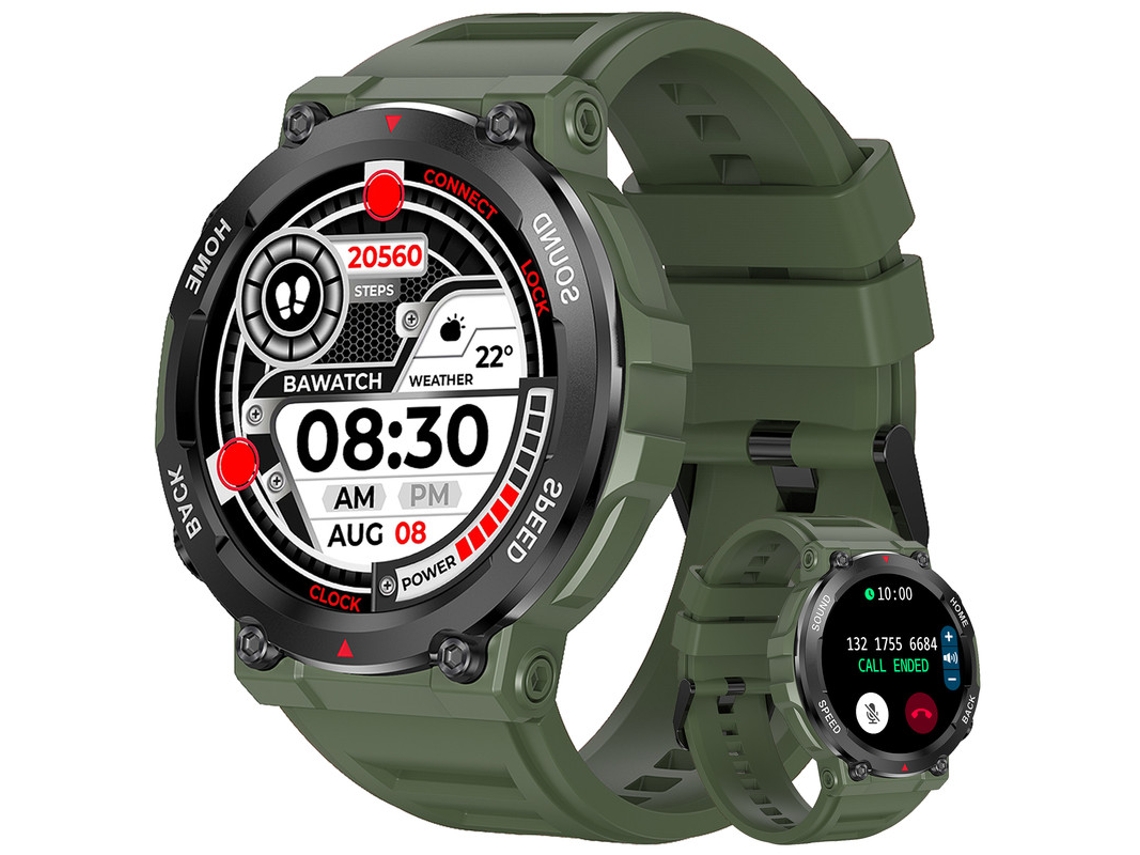 Smartwatch Yizhood I96 35 Dias De Autonomia De Bateria Ultra Longa Verde