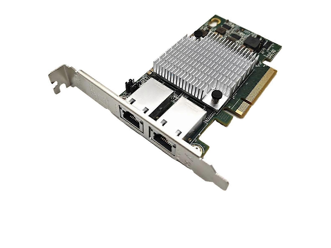 Placa De Rede Ethernet De Porta Dupla 10g X540 T2 Pcie X8 X16 Adaptador De Expansão De Rede Com Suporte Para Nasqb Aquaforge