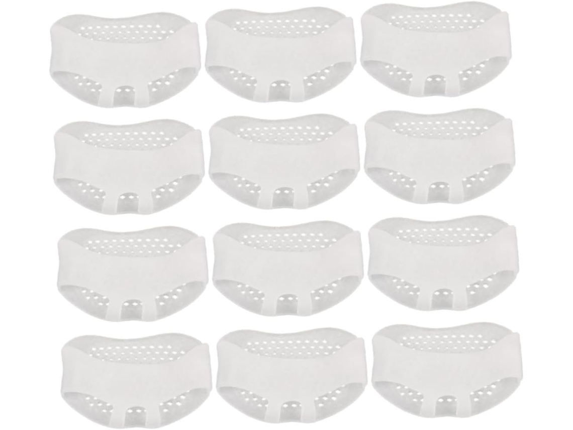Packove 12-unidades De Protetores Metatarsais, Separadores De Dedos E Almofadas Para Os Pés, Palmilhas Para Alívio Do