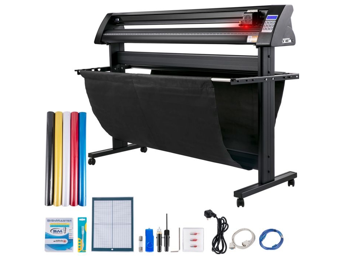 Plotter De Recorte De Vinil, Duoku, Kh-1350a, 1350 Mm, Visor Led, Semiautomática