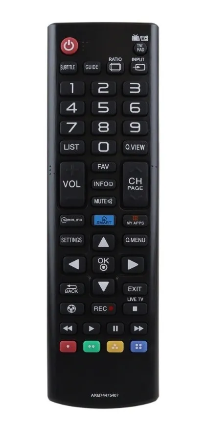 Controle Remoto Para Qualquer Tela De Smart Tv Lgvayotoy