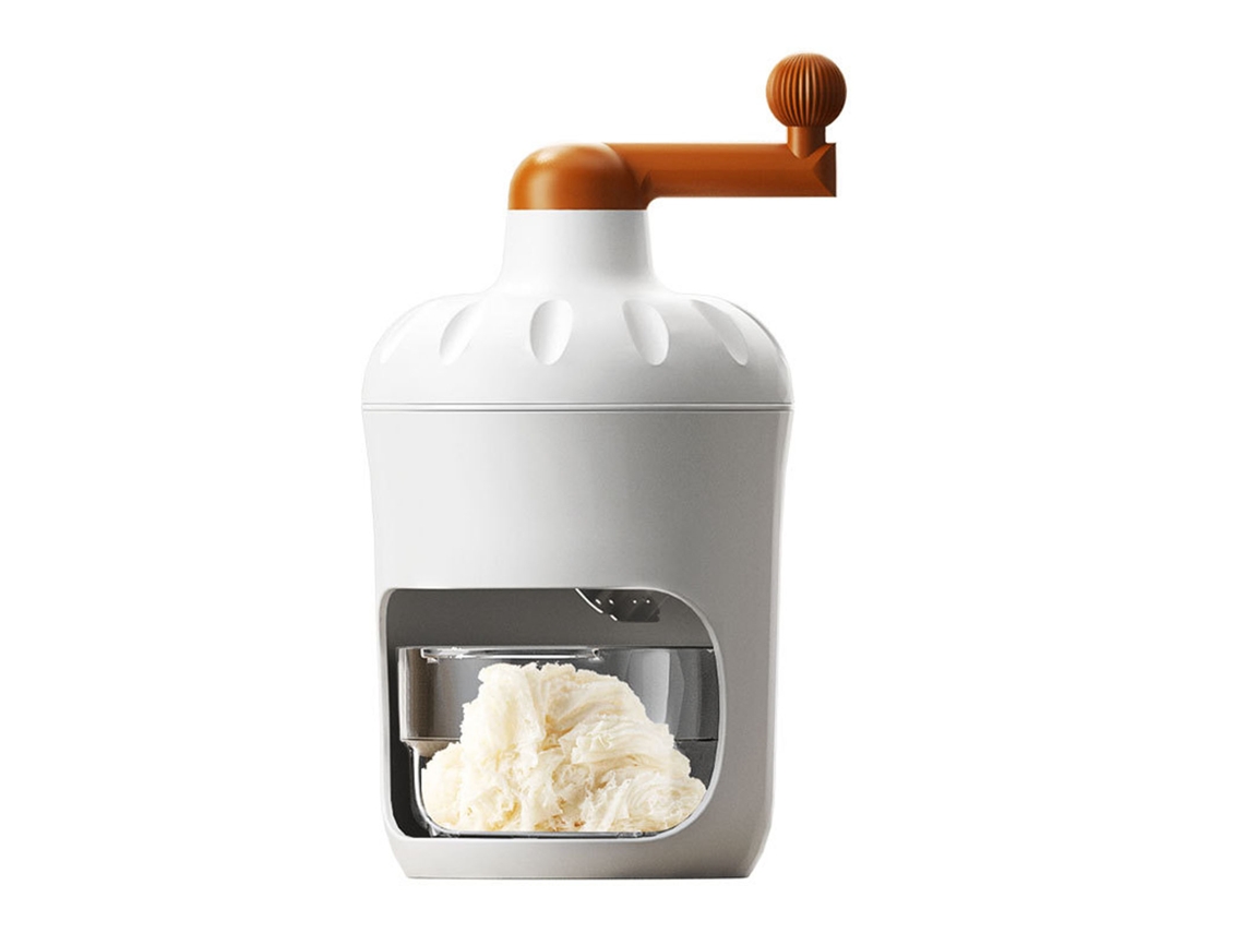 Máquina de Ralar Gelo Manual com Lâminas de Aço Inoxidável, Portátil LAXISCREED