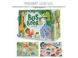 (estilo 3) Livro De Atividades Para Bebês, Ideal Para Jogos Educativos Na Primeira Infância, Um Livro Silencioso Com Adesivos.