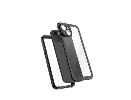 Capa Proteção Contra Quedas Metros para iPhone 15 EIGER Preto