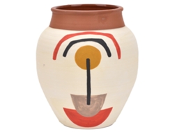 Vaso SIGNES GRIMALT Branco Cerâmica 13x15x13 cm