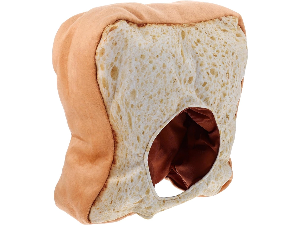 Gorro De Pelúcia Quentinho, 100% Algodão Pp Macio E Aconchegante, Acessório Original Para A Cabeça.