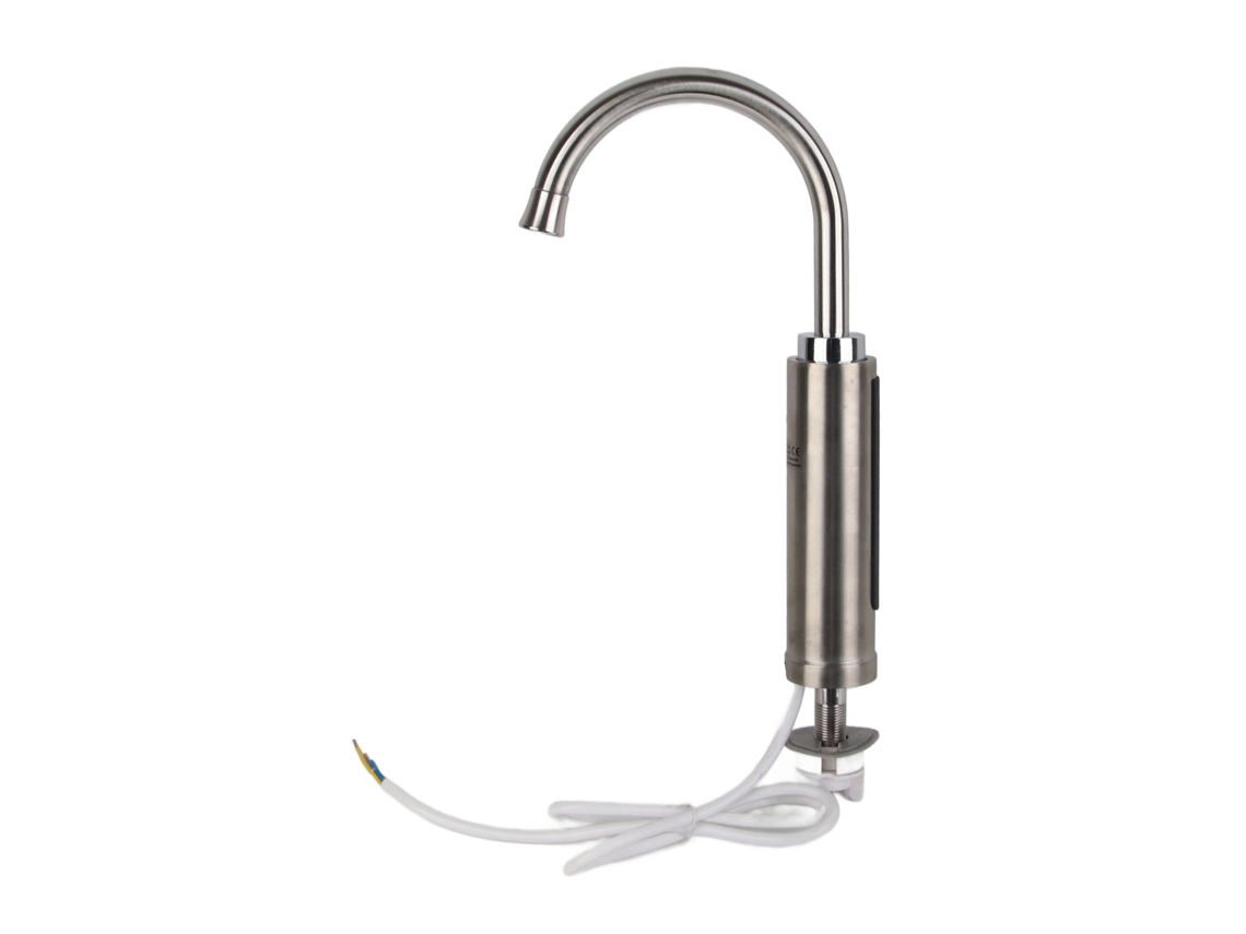 Torneira aquecedora elétrica instantânea de água quente inox | S/MARCA