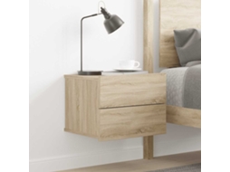 Vidaxl Mesa De Cabeceira 40x30x30 Cm Contraplacado Carvalho Sonoma