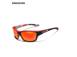 Óculos De Sol Masculinos Polarizados Para Ciclismo, Proteção Uv400, Formato Quadrado, Antirreflexo