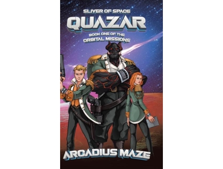 Livro Quazar Sliver of Space de Arcadius Maze (Inglês)