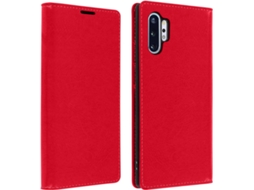 Capa Samsung Galaxy Note 10+ AVIZAR Wallet Vermelho