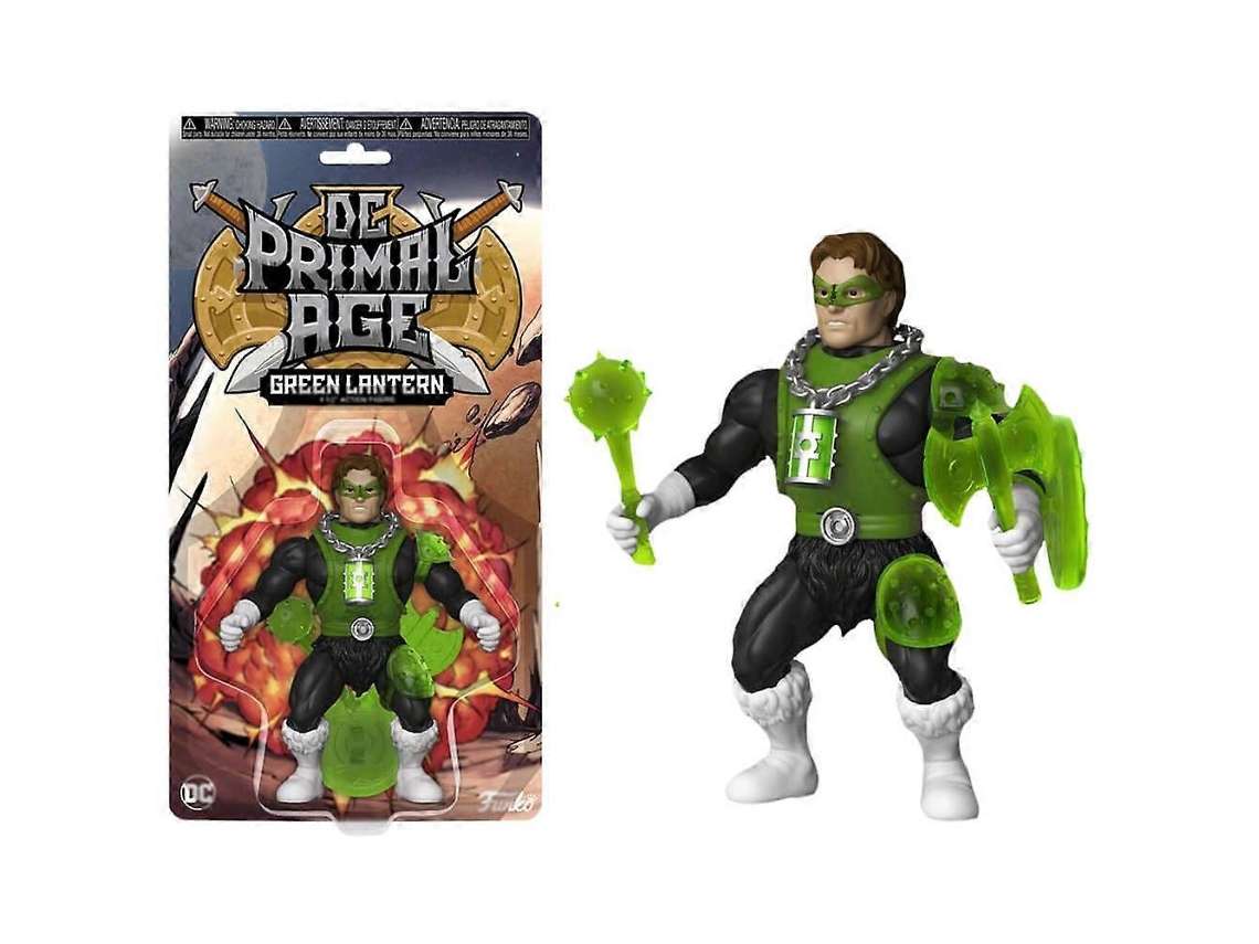 Figura De Ação Dc Primal Age Lanterna Verde, Com Machado, 5,5 Polegadas, Savage Worldadultunisex