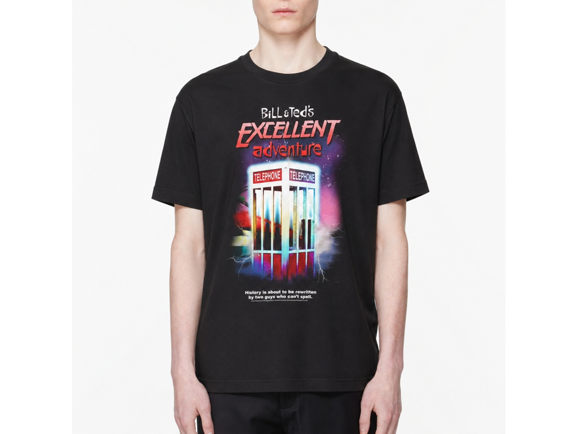 Rockinstone Bill And Ted Gcs Black Adult T-shirt Size:xxxl