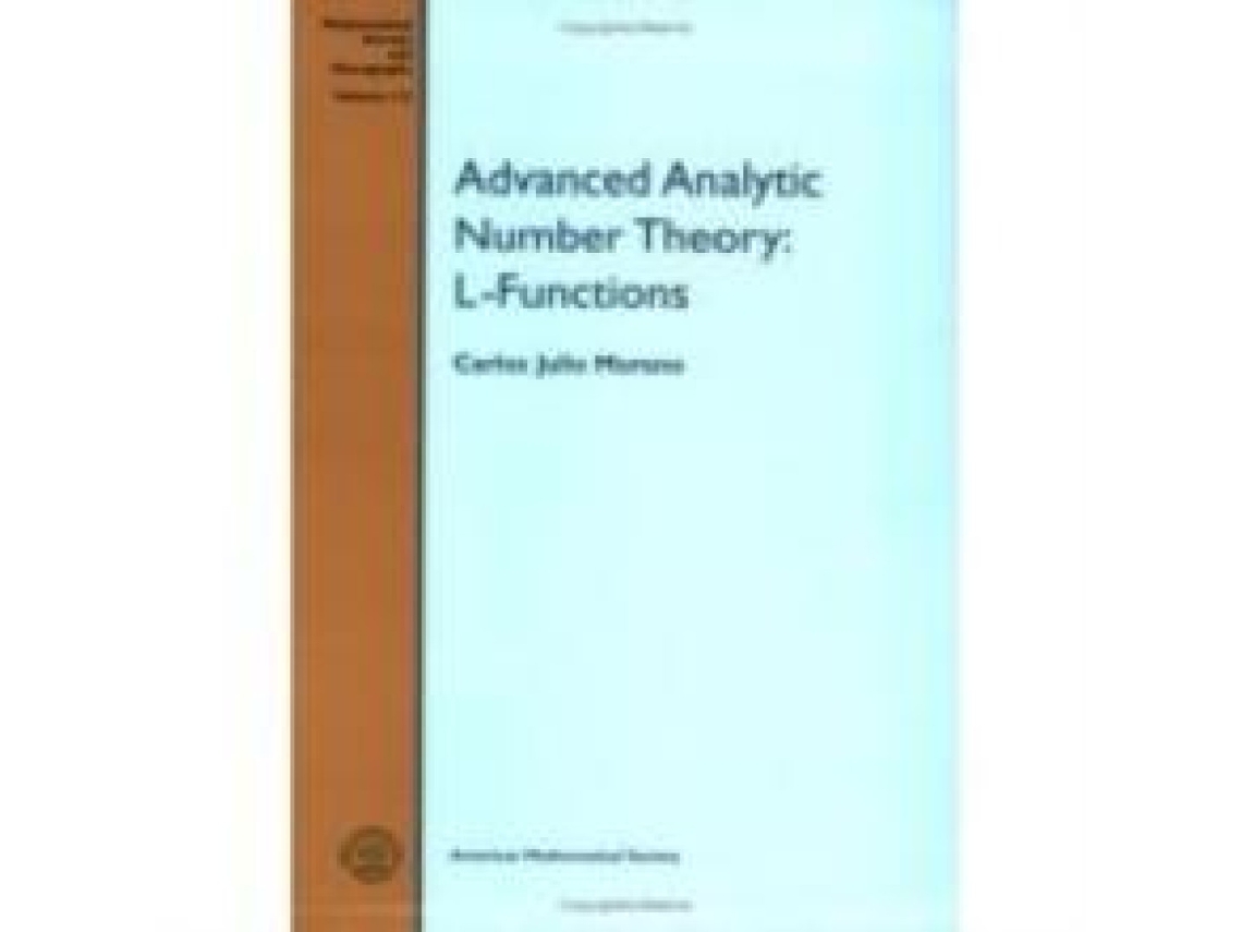 Livro Advanced Analytic Number Theory L-functions de Carlos Moreno (Inglês)