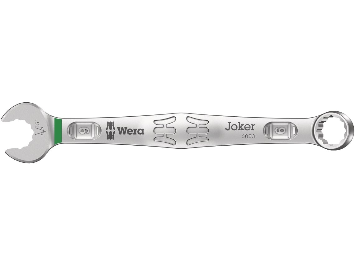 Anel Combinado Joker E Chave De Boca 6003 Joker 9 WERA 05020219001