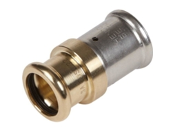 Conexão de Gateway de Cobre Reto Multicamadas de Crimpagem HENCO Diâmetro Multicamadas 16 Mm Diâmetro de Cobre 16 Mm