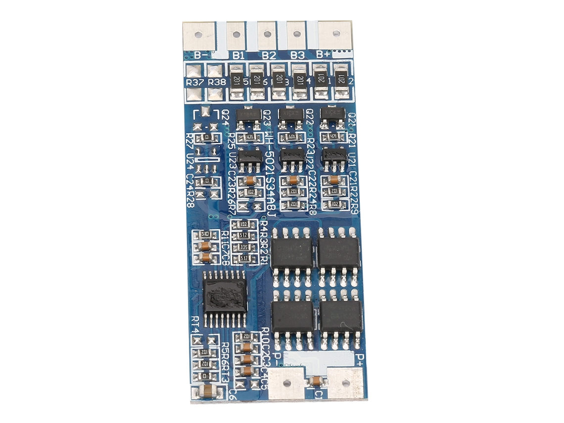 Placa de proteção BMS de bateria de lítio 3S 8A 18650 com equilíbrio (10,8 V 12,6 V)