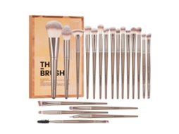 Kit De Pincéis De Maquiagem Suave E Amigável Com A Pele