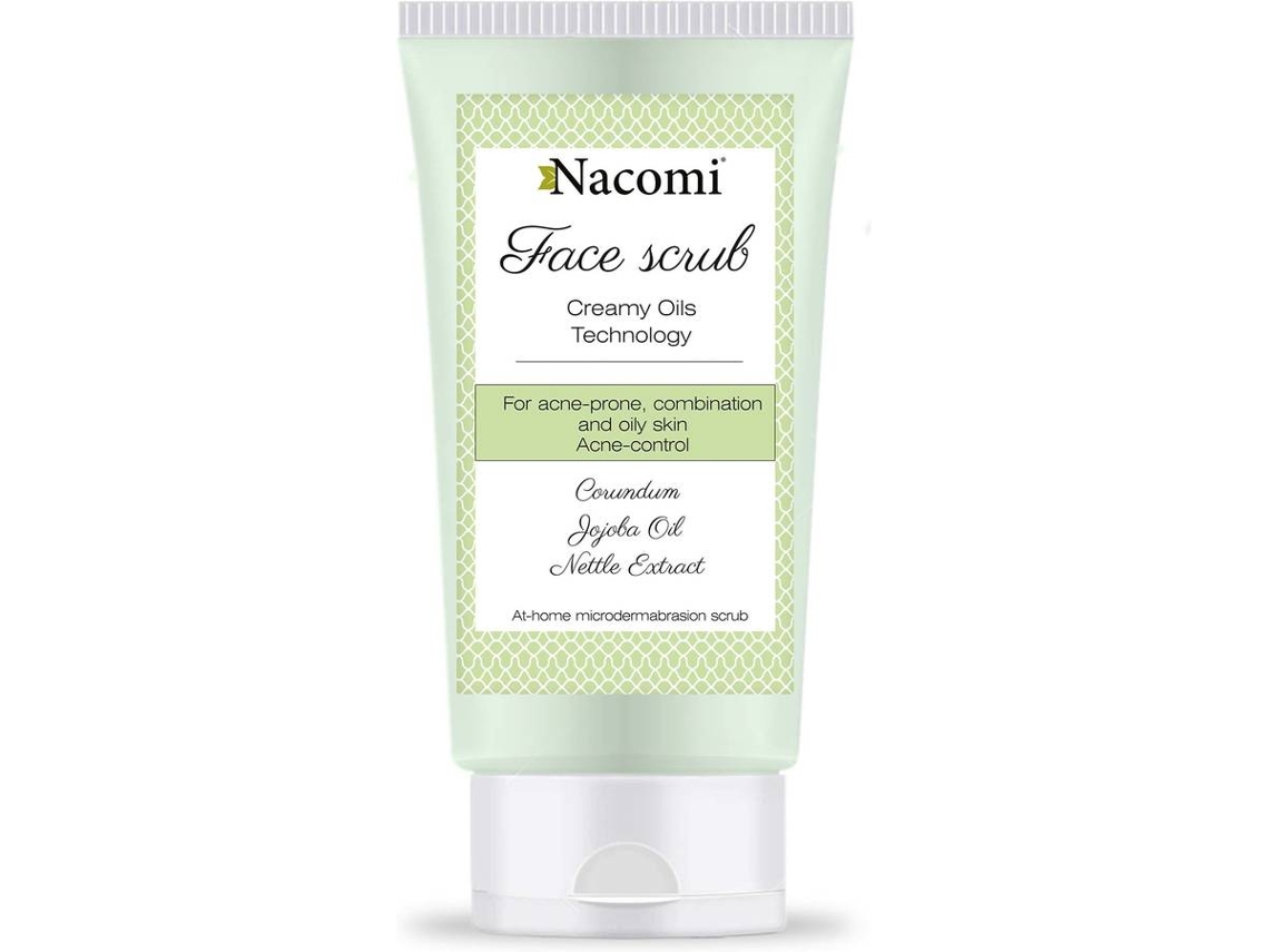 Esfoliante de Rosto NACOMI Scrub Jajoba Oil (85 ml)
