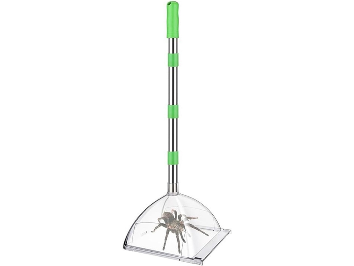 Ferramenta Ajustável De 81 Cm (32 Polegadas) Para Captura De Aranhas Com Mecanismo De Liberação Seguro.