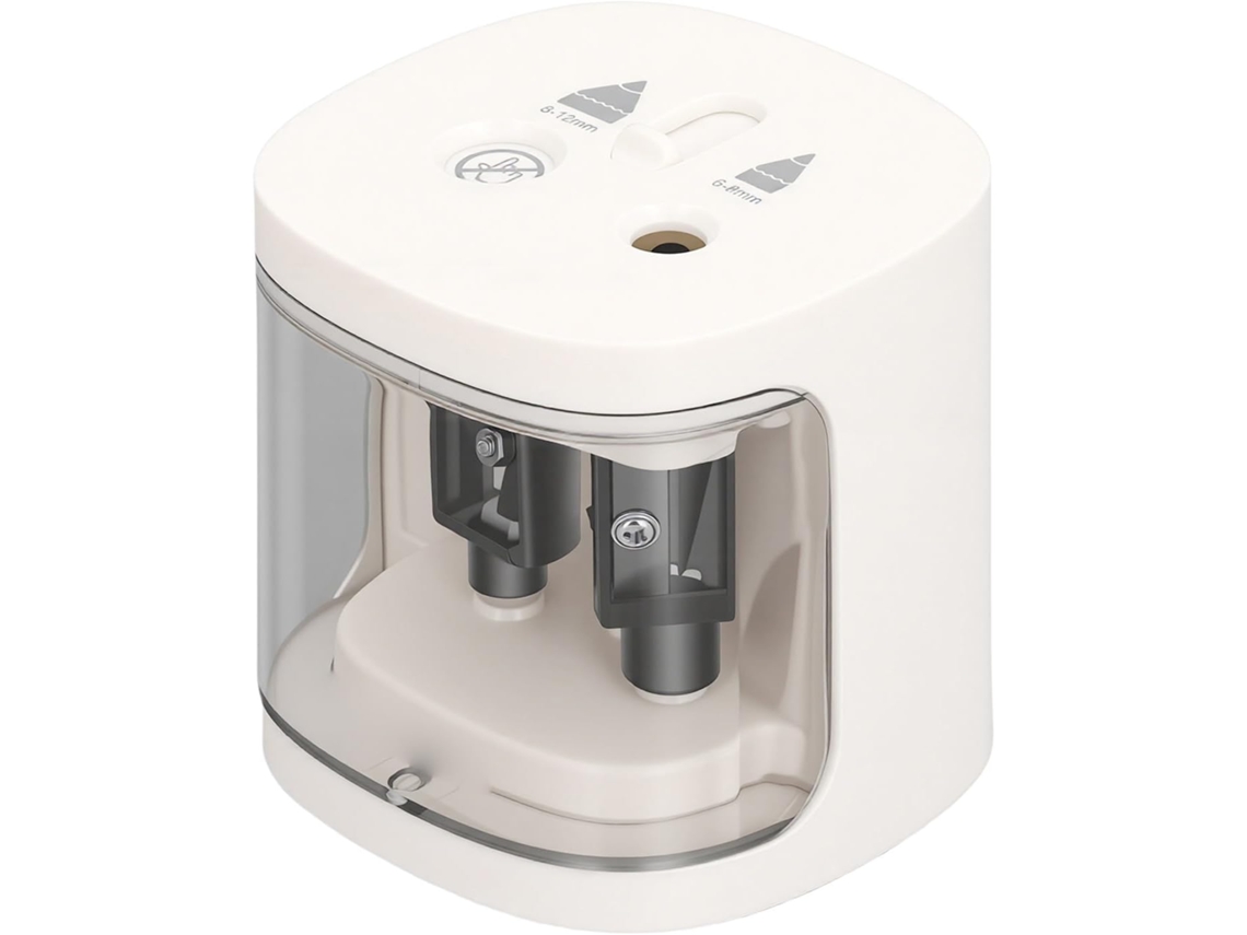 Suporte portátil para lápis elétrico com design Furo Duplo, fácil de usar.
