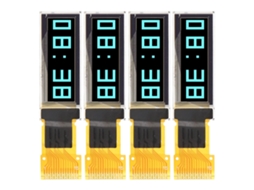 Display Oled Laxiscreed De 0,91 Polegadas Com Interface Spi E 15 Pinos Para Projetos Eletrônicos Compactos