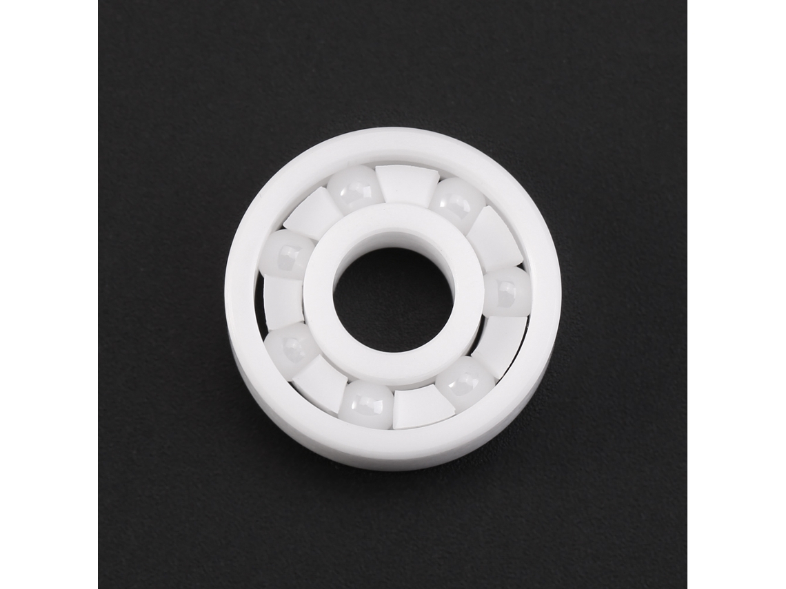 Laxiscreed Rolamentos De Esferas Em Cerâmica Zircónia Branca Micro 608 Para Brinquedos De Pega, Tamanho 8x22x7mm