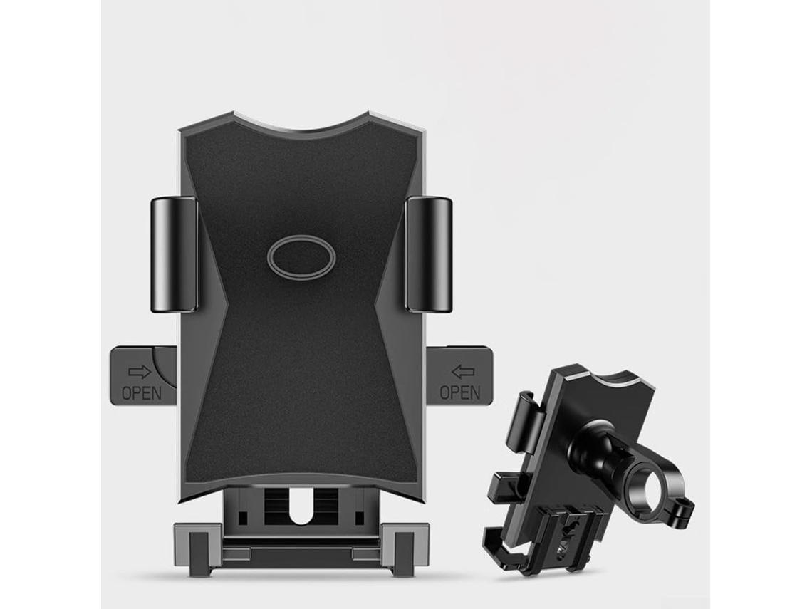 Suporte Ajustável para Celular com Sistema de Travamento Mecânico, Base Espessa e Material em Liga Abs JIAPEI (preto)