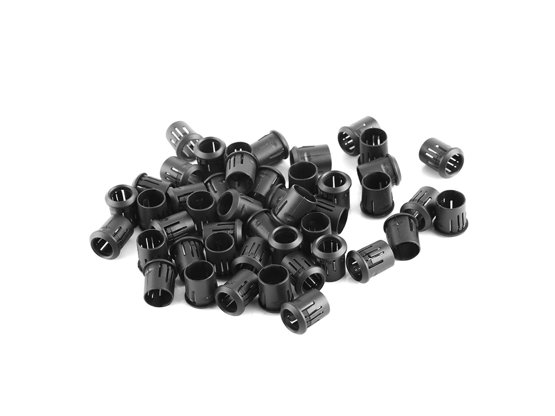 Laxiscreed Soquete Para Leds De 10mm Com Clip De Nylon Preto Para Fixer De Díodos