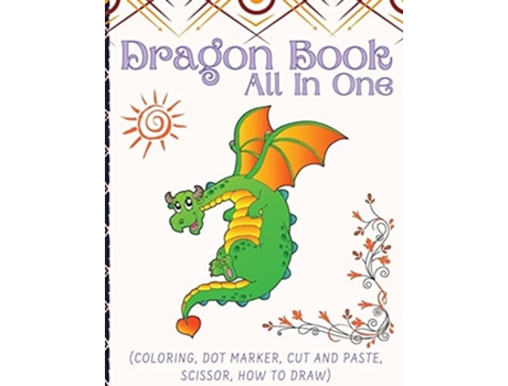 Livro Dragon Book For Kids Activity Book De Darcy Harvey (inglês)