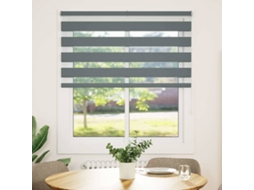 Maison Exclusive - Cortina De Zebra 130x150 Cm Largura Do Tecido 125,9cm Poliéster