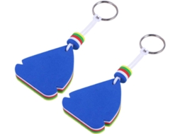 Chaveiro Flutuante Em Eva, 2 Unidades, Para Segurança Em Esportes Aquáticos, Formato Oval E Chaveiro Flutuante Em Eva, 2 Unidades, Para Gokoco