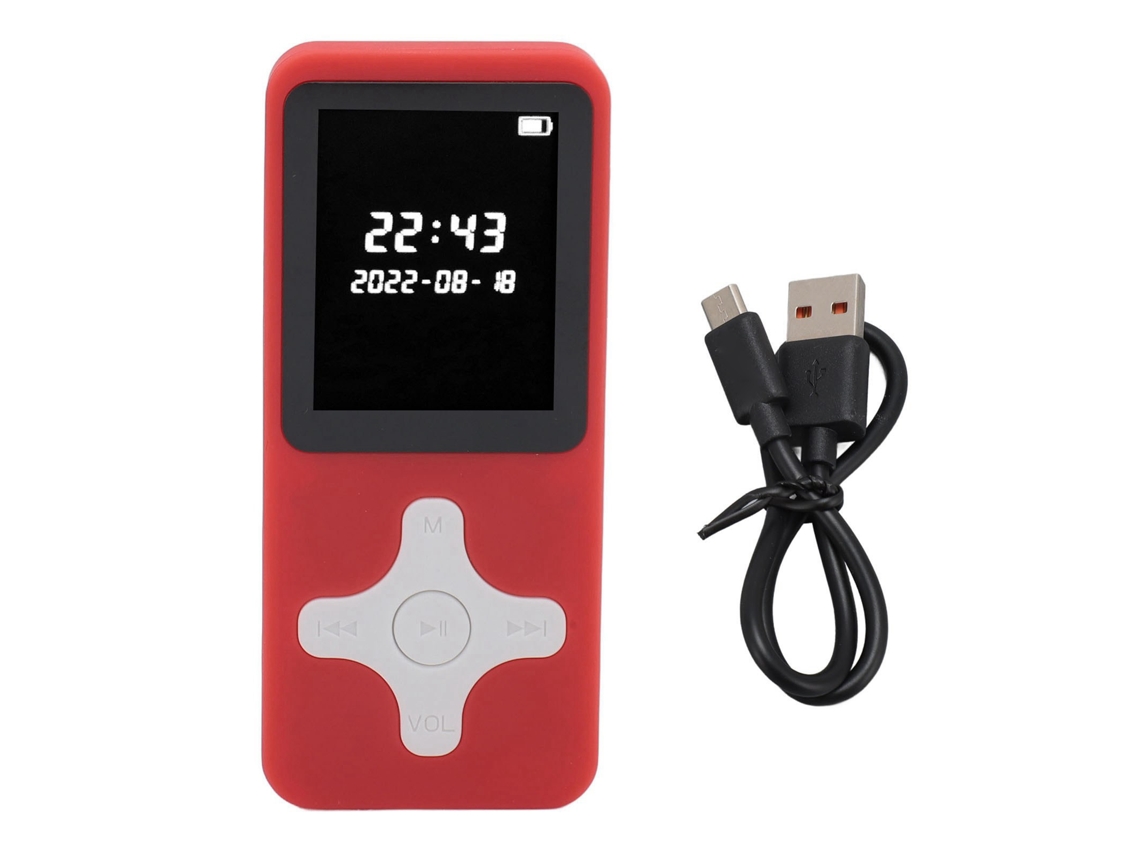 Reprodutor de Música Hifi Portátil EOOCOO (bluetooth 5.0 Lcd Digital)