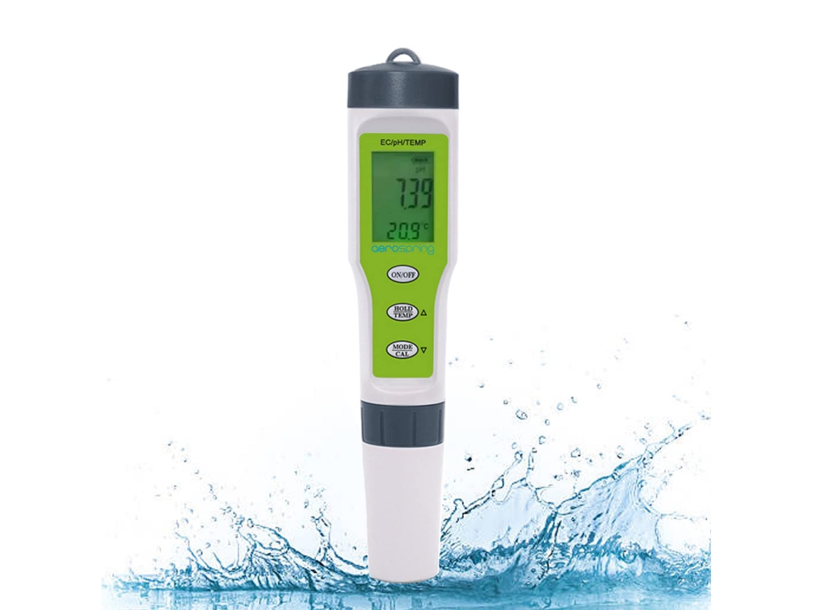 Medidor de Ph e Cloro da Água para Medição Precisa Piscina AQUAFORGE