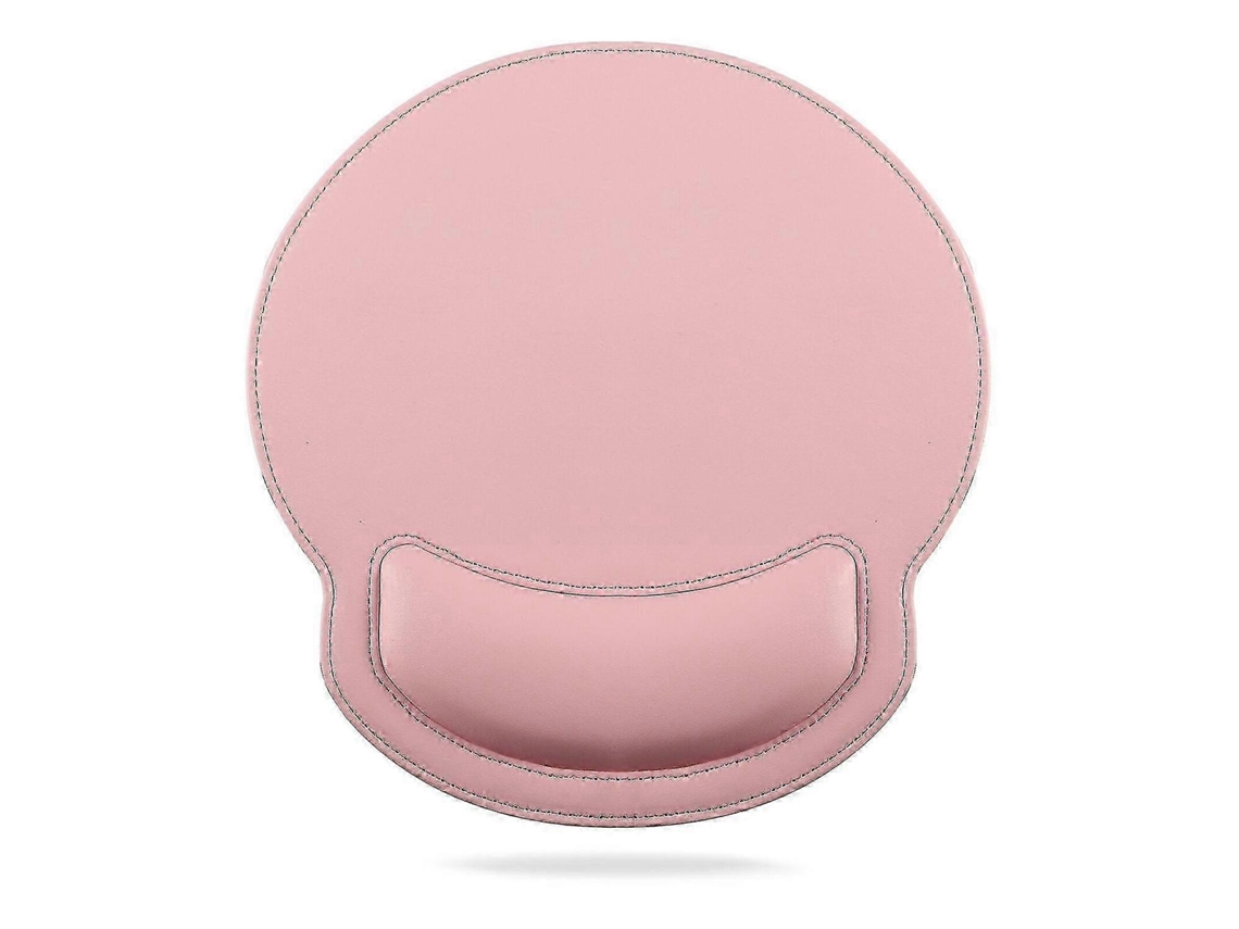 Mousepad De Couro Pu Para Escritório, Apoio De Pulso Com Gel Antiderrapante. Olysi Shop