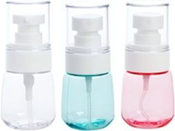 Conjunto De 3 Frascos De Spray De Plástico Vazios, Reutilizáveis