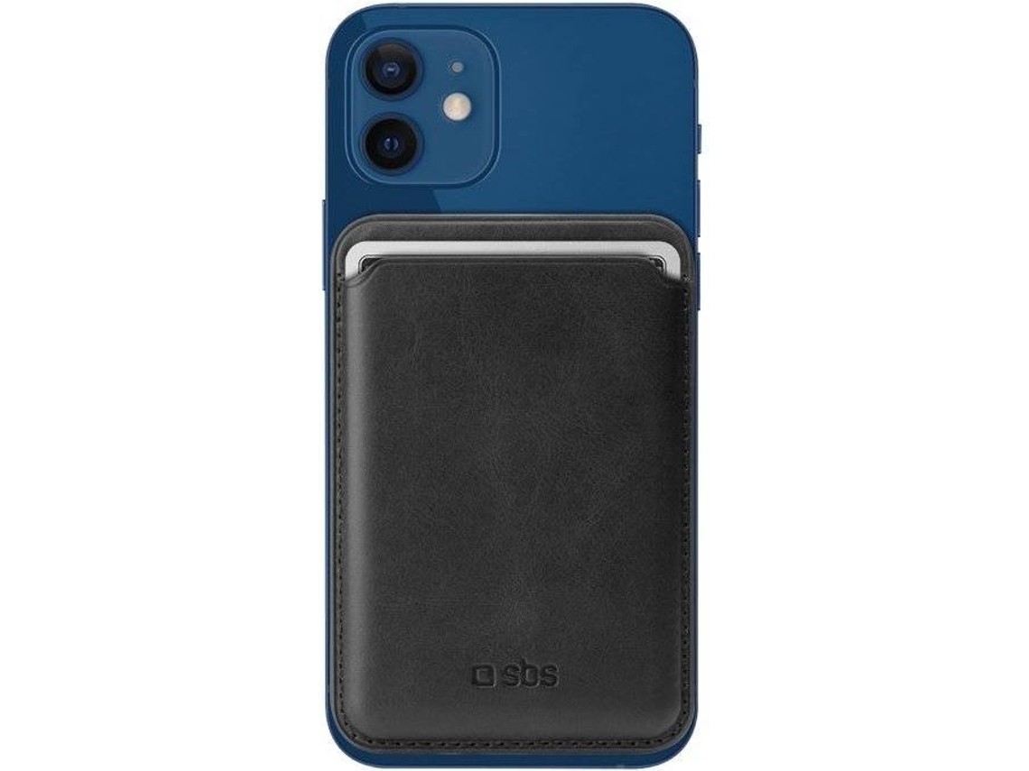 Capa iPhone 12 SBS Carteira Magnética Preto (Outlet Caixa Aberta )