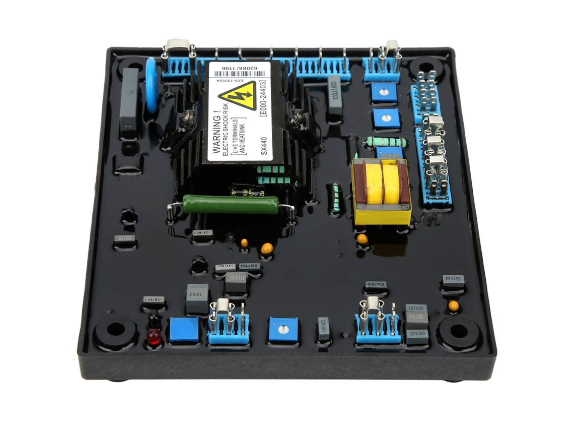 Regulador De Tensão Avr Sx440 Para Gerador Sem Escova Com Estabilidade Alta