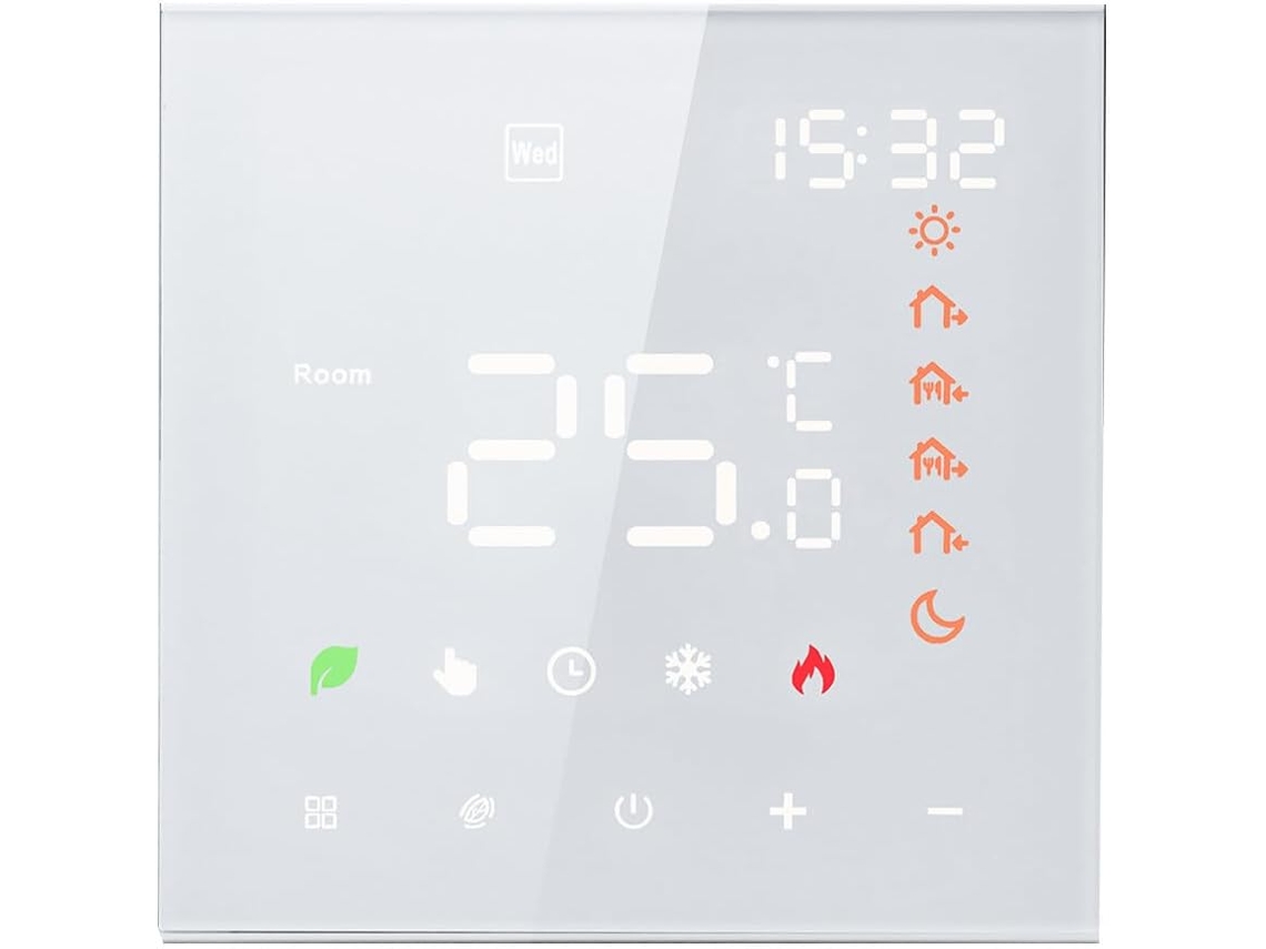 Termostato Digital Programável Igent 16a Com Tela Lcd Sensível Ao Para