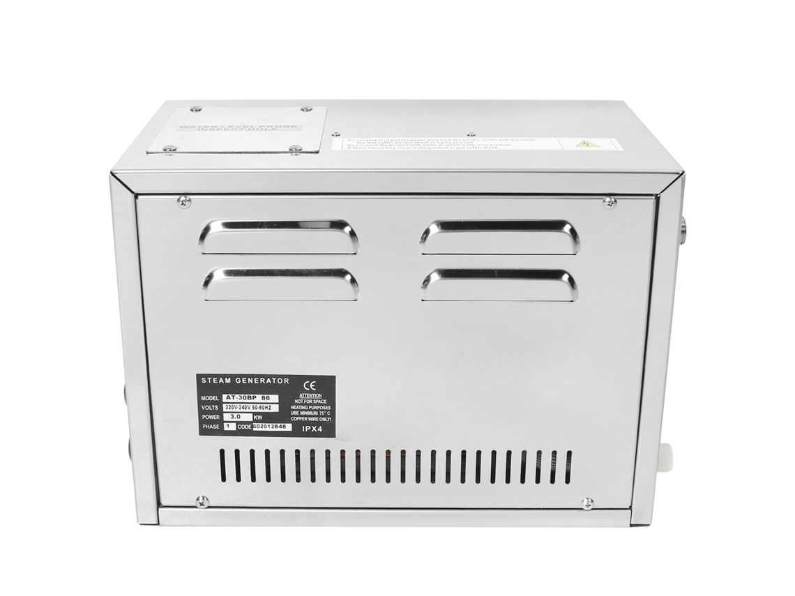 Gerador De Vapor 3kw Para Banho Com Descaling Automático 220 240v