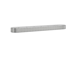 Garden Raised Bed, Garden Raised Beds Vidaxl Prateado Aço (544 X 100 X 36 Cm)