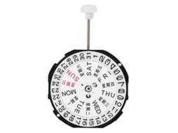 Movimento Quartz Relógio Sl28 Com Calendário Duplo Peça Substituição