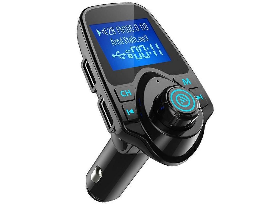 Transmissor Fm Bluetooth Para Carro, Adaptador Receptor De Áudio, Kit Veicular Sem Fio