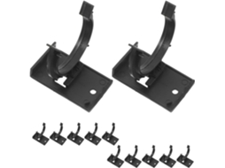 Shineofi Conjunto De 12-clips Plástico Para Rodapé Armário Cozinhas Domésticas E Comerciais, Clips Niveladores