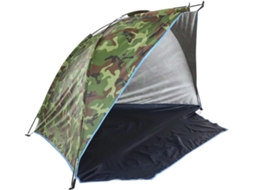 Tenda De Praia Para Uso Externo | Proteção Solar Para Praia Com Estacas, Tenda Portátil Fácil De Mon Gokoco