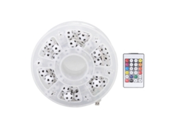 Luzes de corda de futebol USB 2026 com controle por aplicativo e voz, 10m de luz RGB decorativa para quarto e TV.